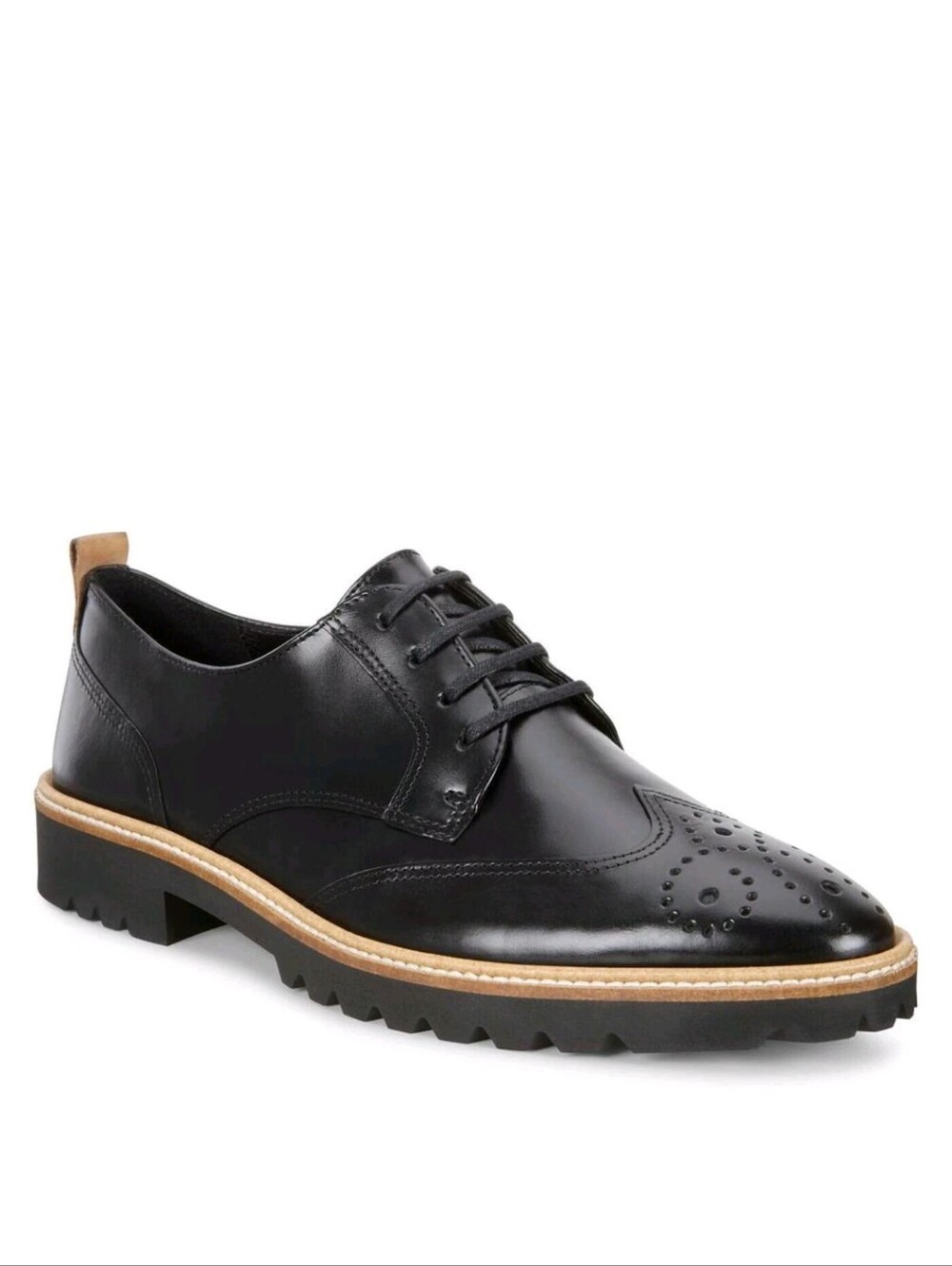 Ecco Women's Incise Tailored Black  Narrow Feet Shoe Size 9 EU 40